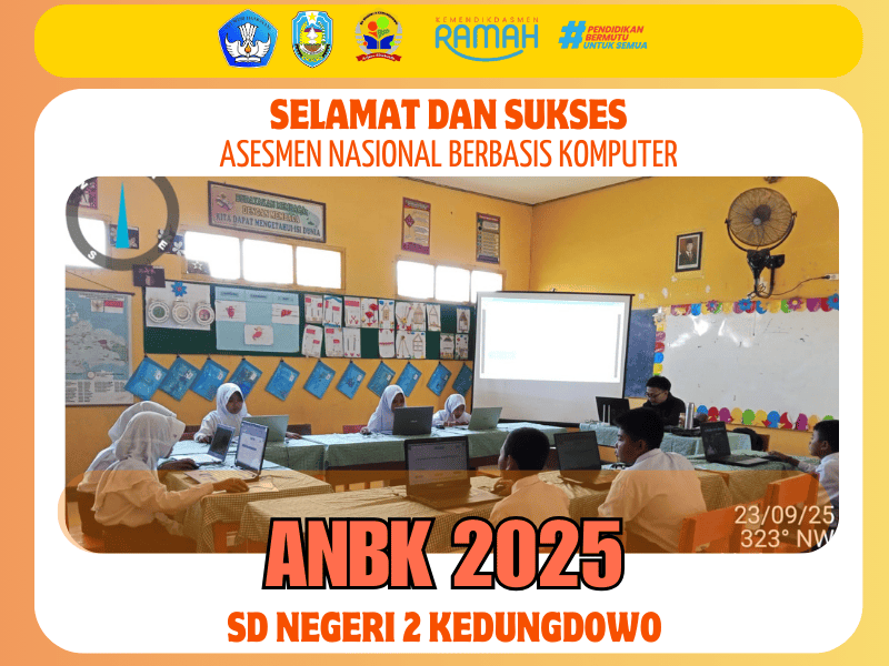 Pelaksanaan ANBK di SDN 2 Kedungdowo